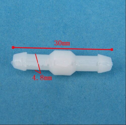 5MM 通用型直通两通水管连接一字形2455