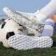 47足球鞋 跨境亚马逊大码 tf碎钉男 男高帮青少年学生比赛训练鞋