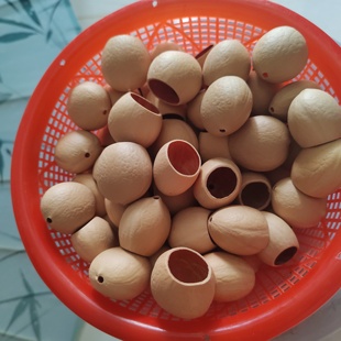 凤凰蛋果壳铁树果壳diy风铃手工材料包制作摇铃挂件包饰摆件果壳