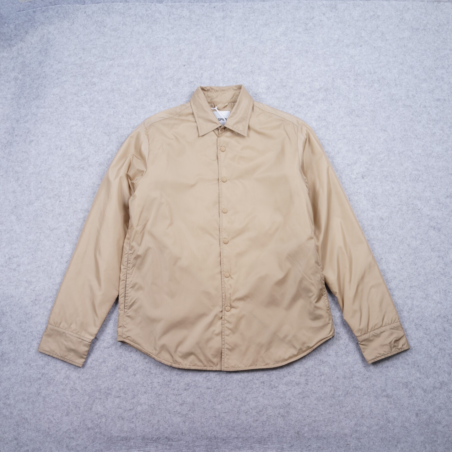 罗马尼亚原产ASPESI 轻量夹棉衬衫夹克Padded Nylon Overshirt