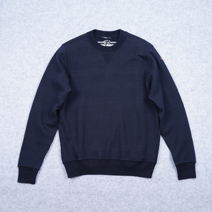 匈牙利原产羊绒羊毛棉混纺two one双面穿圆领弹力舒适针织卫衣