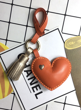 热销真皮流苏包包挂件挂饰配饰