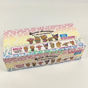 日版三丽鸥Sanrio夏威夷日光浴黑皮系列摆件Kitty 玉桂狗塑料公仔