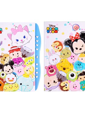韓國迪士尼卡通TSUM TSUM 密碼鎖笔记本日程本米奇米老鼠