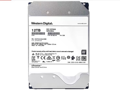 西数 12T硬盘 企业级氦气机械硬盘台式机械硬盘监控安防录像NAS