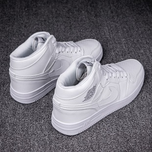 纯白af1空军.一号加绒男女款板鞋小白鞋2025新款男士莆田运动男鞋