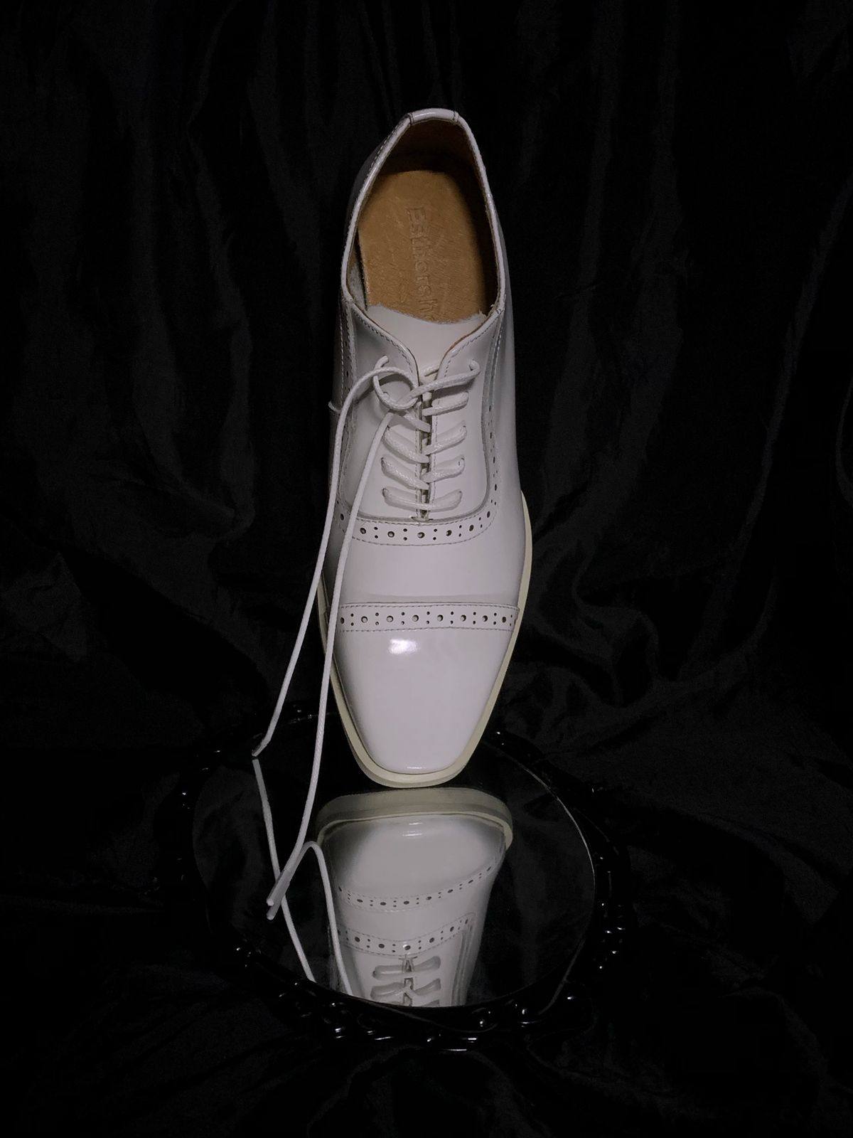 Esthershop原创设计【男友的鞋】白色方头布洛克小皮鞋|ruв категории Женская обувь, низкий чистка - от Buy2taobao.com для оказания профессиональной услуги покупки агента Taobao