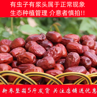 河北特产唐县木兰红枣零食小吃新鲜甜大枣干果休闲散装 非若羌红枣