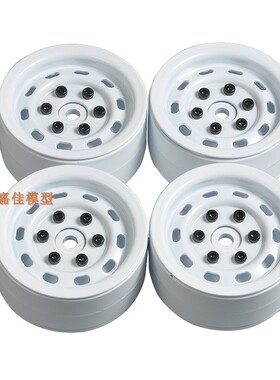 1.9寸攀爬车金属轮毂 加重锁胎 仿真TRX4 Axial SCX10 90046 D90