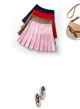 超短裙女小个子裙子150迷你半裙低腰百褶裙145矮个子显高穿搭半身