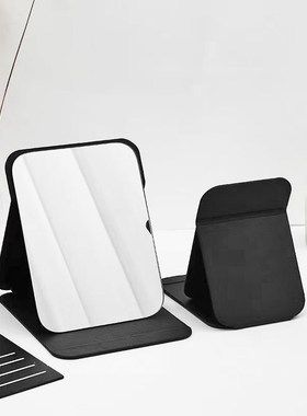 T镜子/折叠/桌面A1pq808-折叠便携化妆镜宿舍用梳妆镜男女桌面镜