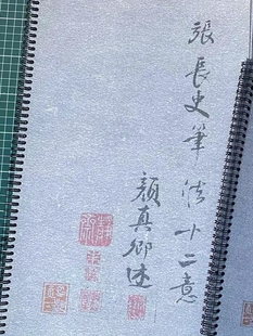 颜真卿行书《述张长史笔法十二意》水写本 中学生毛笔书法清水万