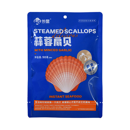 传鹭手信厦门直营礼盒扇贝下酒菜蒜蓉扇贝福建特产厦门特产零食