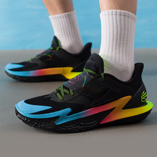 UA秋冬新款 GMR男子缓震运动篮球鞋 6011189DS FOX 安德玛正品