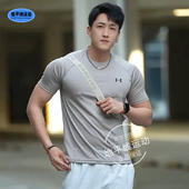 T恤夏季 安德玛男短袖 价 Tech健身跑步弹性速干透气轻薄款 反季
