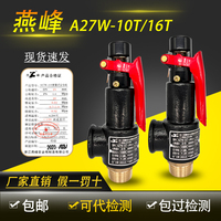 浙江燕峰A27W-10T儲氣罐安全閥