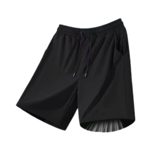 冰丝短裤纯色夏季2026宽