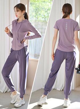 英国NextRtrx健身运动套装女宽松时尚遮肚子新款晨跑高级感瑜伽服