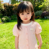 t恤夏装 2026新款 洋气儿童打底衫 女童短袖 女宝宝百搭上衣夏季