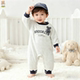 爬服外贸出口潮 一体绒连体衣小孩子卡通潮款 韩国童装 2026秋冬新款