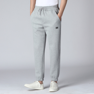 松紧抽绳运动活力束脚口休闲卫裤 大牌撤柜清仓男装 新款