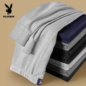 男款 纯棉薄款 全棉打底衬裤 PLAYBOY 保暖裤 秋裤 秋冬季 花花公子男士