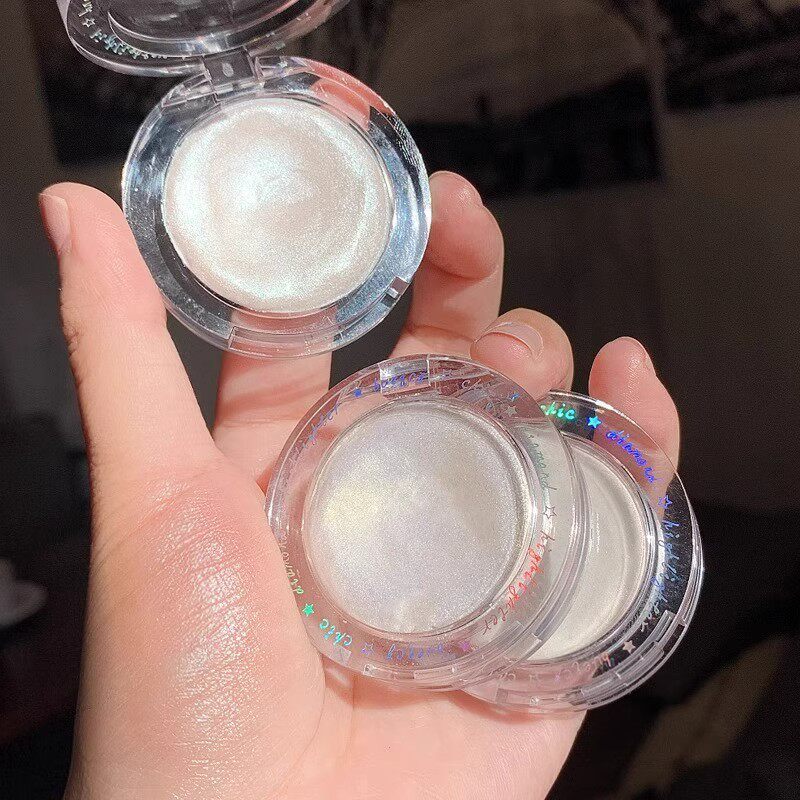 bueqcy高光修容盘闪粉脸部提亮自然立体鼻影卧蚕钻石土豆泥粉饼