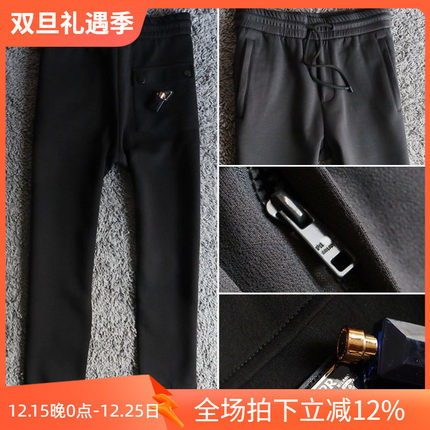 断码清仓3折秋季厚款进口客供纯棉弹性修身男士休闲裤 4150 P70