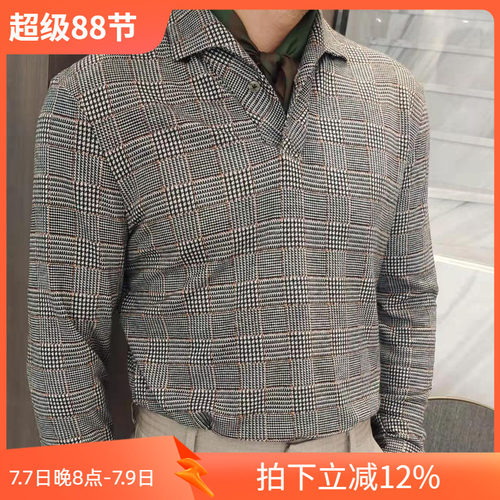 温莎领亲肤舒适男士长袖衬衫