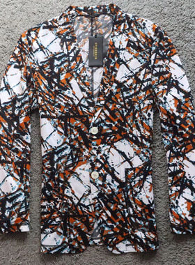 全网控货2折秋季时尚活力西装立体剪裁修身男单西西服 14035  P40