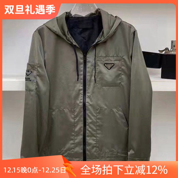 进口客供男士休闲连帽夹克