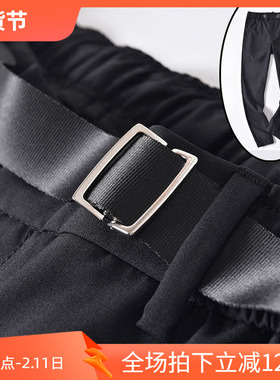 2折夏季薄款进口丝光面料黑色小脚男士长裤休闲裤 7191大38码 p40