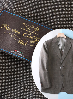 老钱风3折2025秋季亚麻混纺亲肤舒适商务男士休闲西装 224014