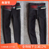 厚款 大40码 意式 高性价比1折冬季 商务柔软黑色男士 休闲裤 G172 P35