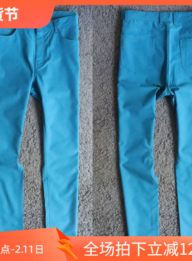 2折夏季凉爽蓝色客供天丝混纺面料偏修身男士休闲牛仔裤76054 P45