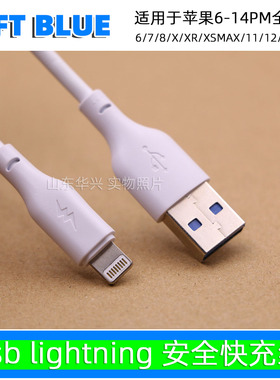 左蓝适用于苹果手机数据线usb接口车载carplay电脑连接共享手机热点数据传输iphone13/14/12/11/x/678充电线