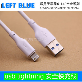 左蓝适用于苹果手机数据线usb接口车载carplay电脑连接共享手机热点数据传输iphone13/14/12/11/x/678充电线