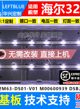 鲁至适用海尔LE32A21J灯条 DS32M63-DS01-V01 M00600939 DSBJ-WG