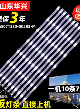 鲁至适用长虹65D6P PRO LS65D6P(PRO)灯条JL.D65071330-002BS-M