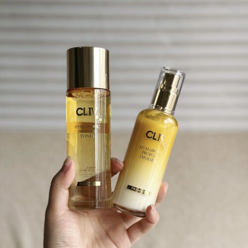 拥有韩系水光肌！韩国蜂胶玻尿酸爽肤水125ml/乳液100ml 密集滋养