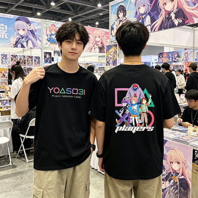 YOASOBI联名T恤PlayStation短袖