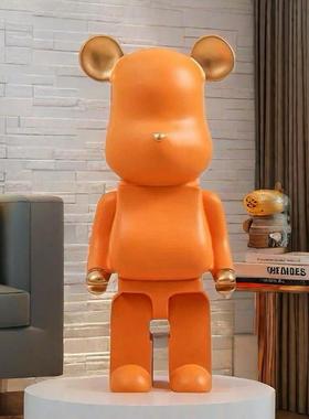 暴力熊玄关落地大号装饰摆件