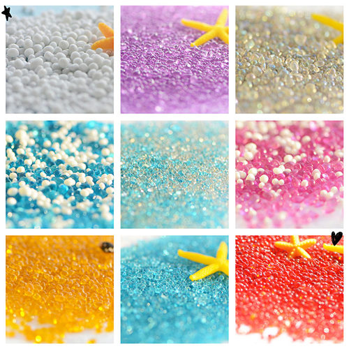 彩色玻璃珠砂景观鱼缸造景底砂