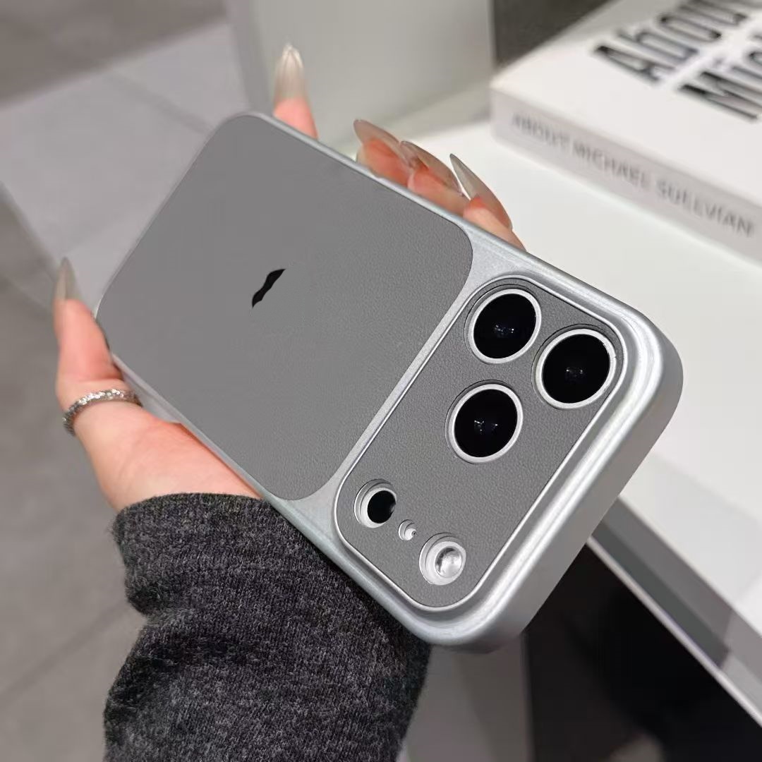 适用苹果17手机壳iPhone16新款秒变17promax皮纹大视窗15pm全包防摔14plus保护套ip13pro超火17Air高级感女款