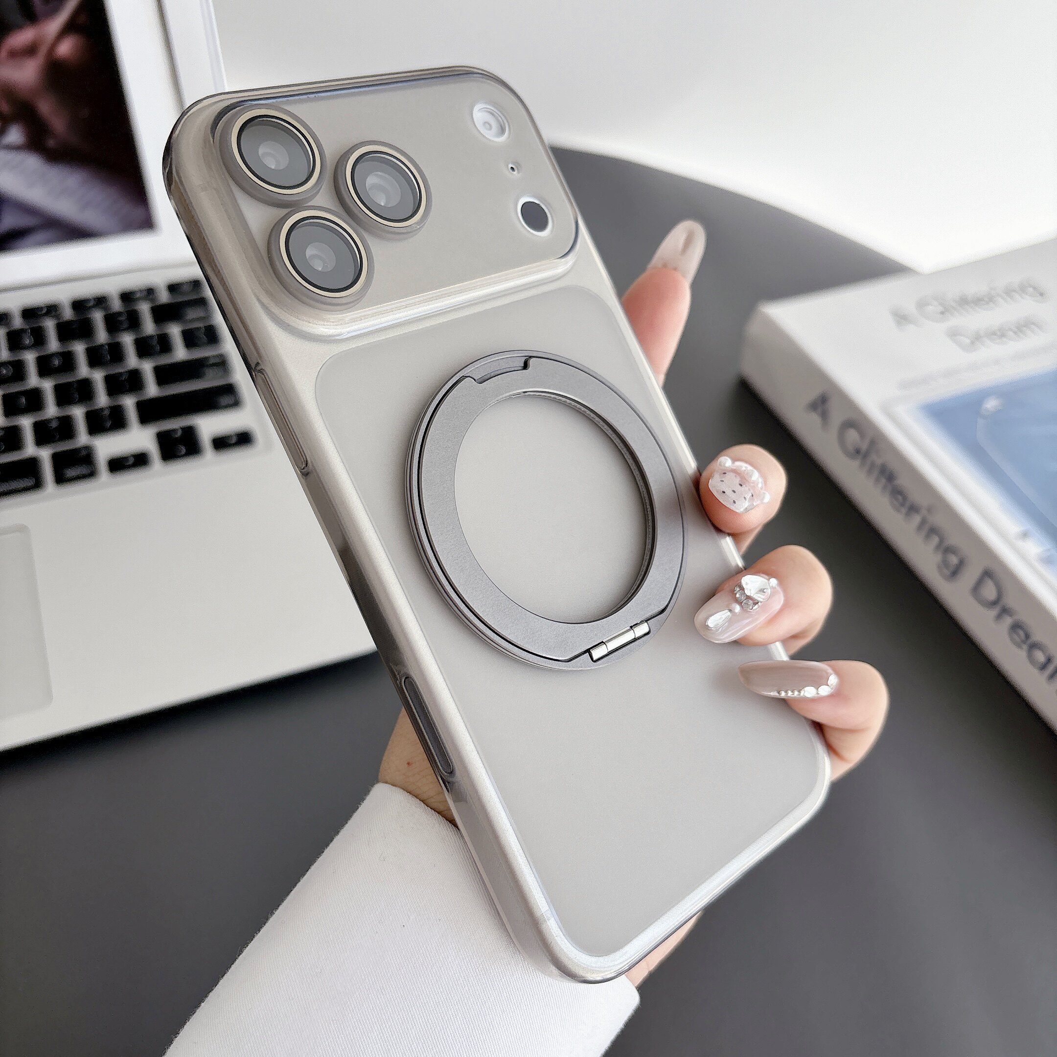 秒变17promax大视窗适用苹果17手机壳iPhone16新款超薄磨砂15镜头全包14旋转磁吸支架13超火12pm高级18女款11