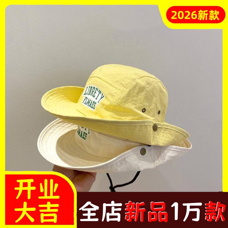 儿童速干渔夫帽韩国风洋气宝宝出