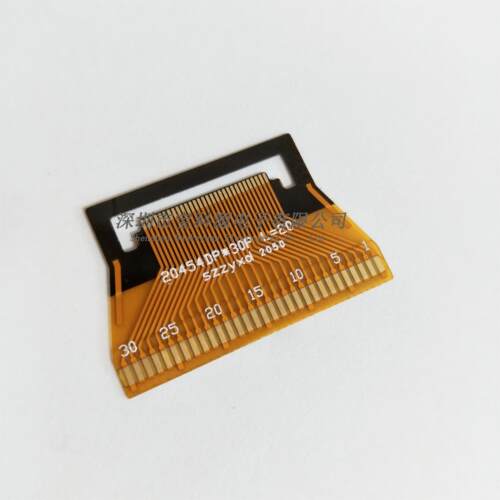 FPC液晶屏软排线 20454-DP 30PIN 长度20MM 触点镀金