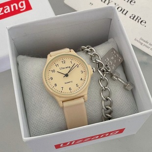 考试专用手表女款 学霸初中生高中学生静音防水石英表夜光普通男