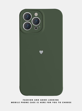 适用苹果华为小清新白色小爱心iPhone17 15promax14荣耀70/80新款xs情侣手机壳S17/60semate50P30iQOO12