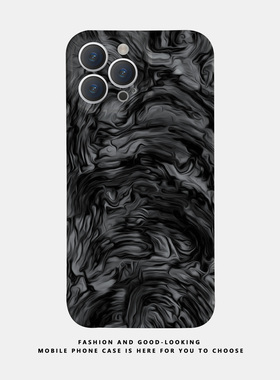 适用苹果华为iPhone17 15promax13reno9mate40P30/p50新款nova10x90pro荣耀80情侣手机壳iqoo12暗黑油画水墨